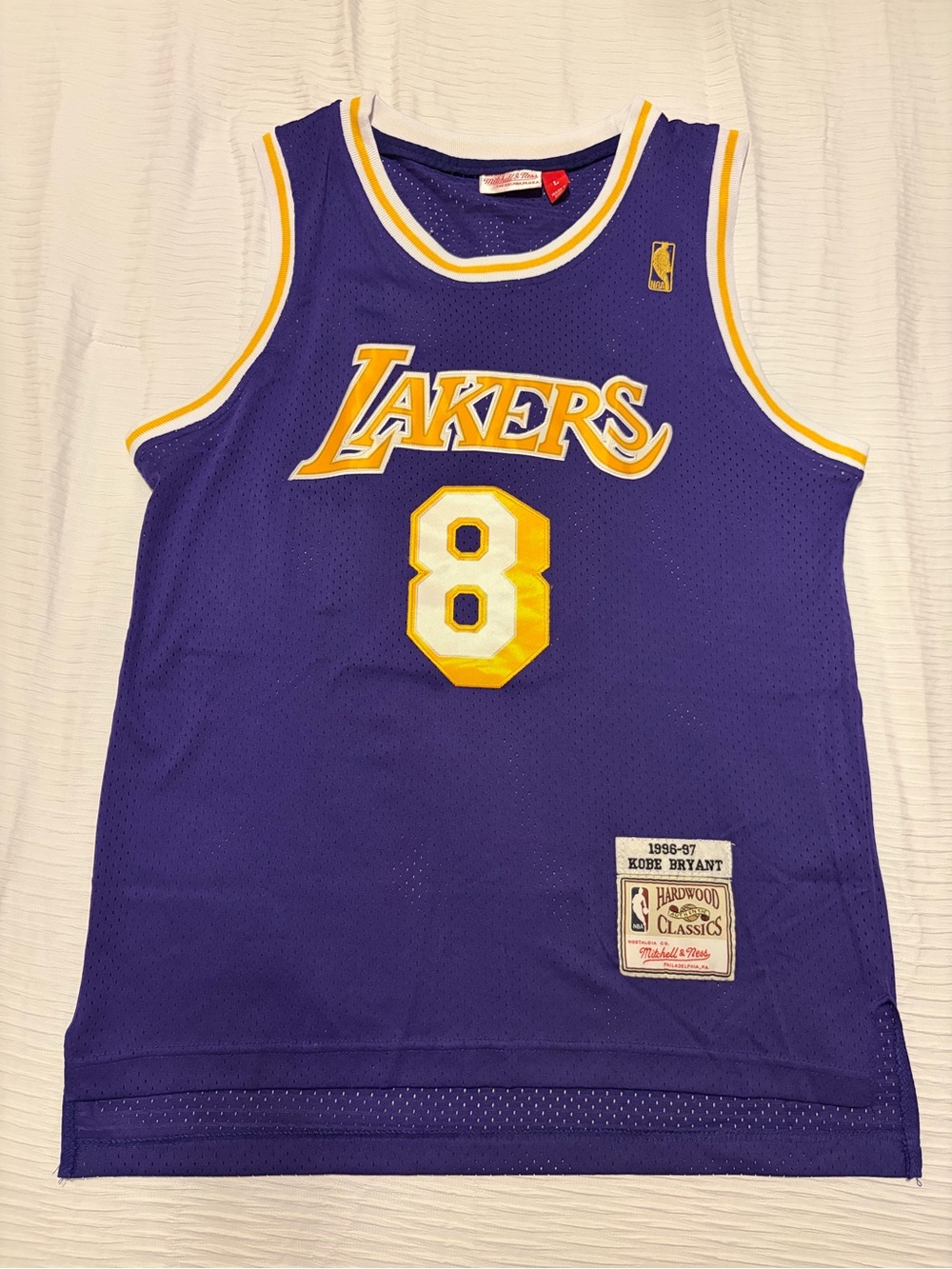 Mitchell & Ness Hardwood Classic Kobe Bryant NBA Mesh Jersey size Large